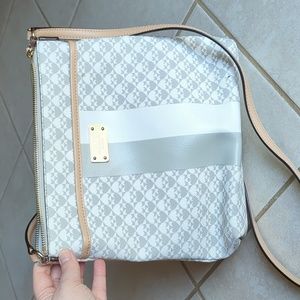 Kate Spade leatherette signature crossbody